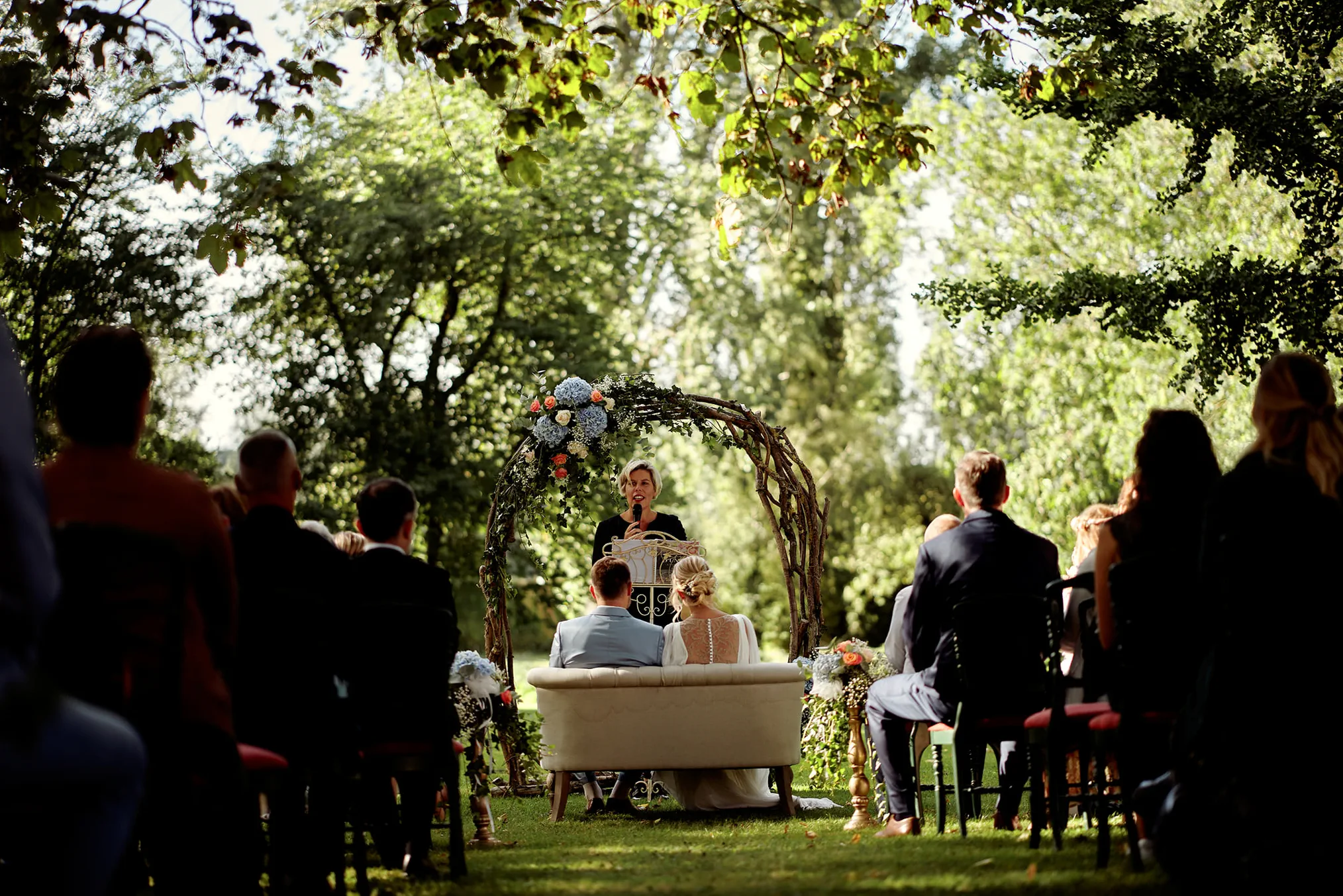 ceremonie laique au Domaine de la Chartreuse a Gosnay pres de Lille